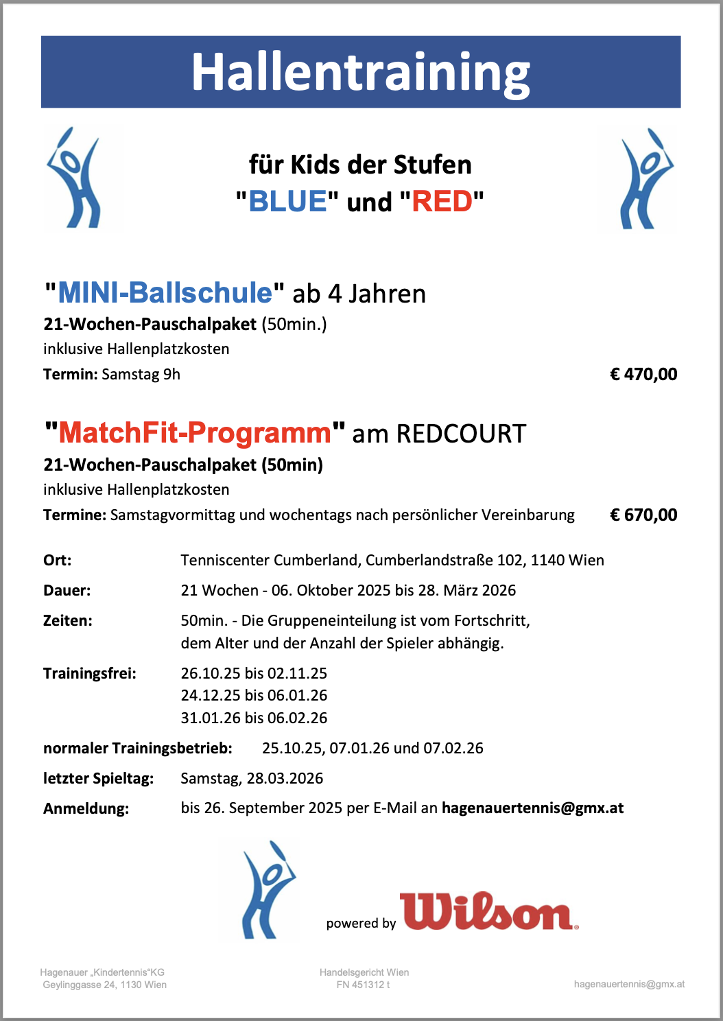 Spezialangebot MiniBallschule und MatchFit